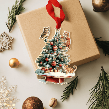 Bestchoo 2D Acrylic Ornament - Pack Discount Cute Naughty Kitten