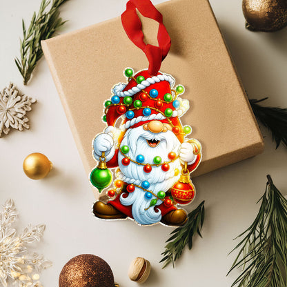 Bestchoo 2D Acrylic Ornament Cute Gnome