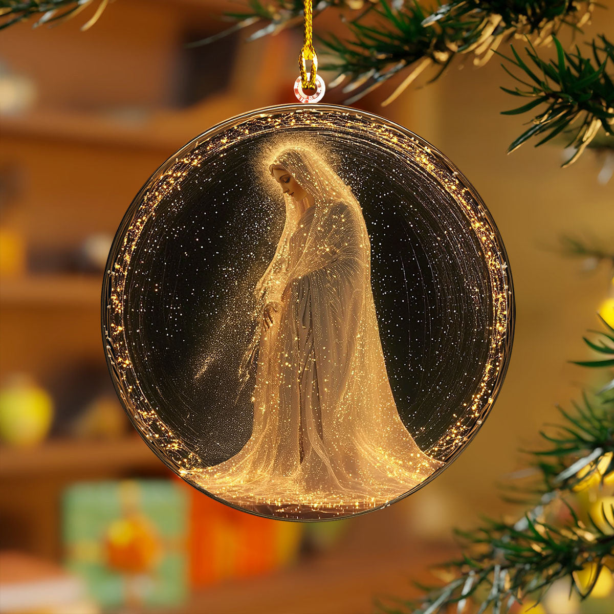 Bestchoo 2D Acrylic Ornament - Mary’s Gift of Life