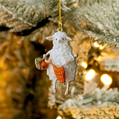 Bestchoo Acrylic Ornament Knitting Sheep