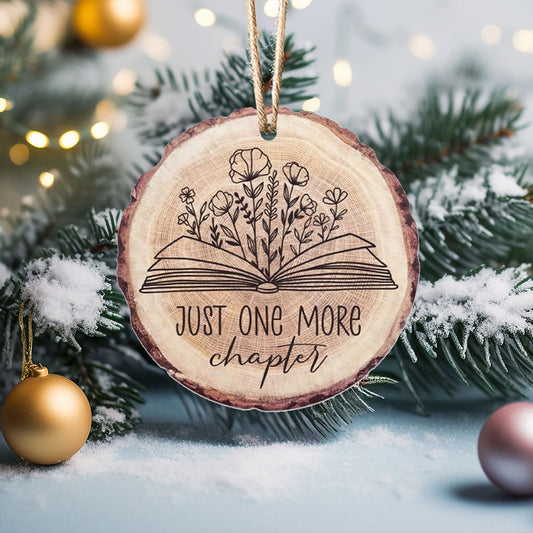 Bestchoo 2D Acrylic Ornament - Just One More Chapter