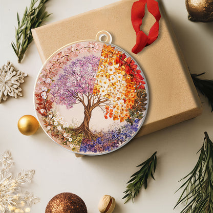 Bestchoo 2D Acrylic Ornament - Four Seasons Tree of Life