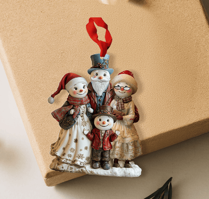 Bestchoo 2D Acrylic Ornament - Snowy Generations