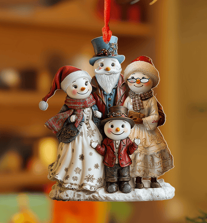 Bestchoo 2D Acrylic Ornament - Snowy Generations