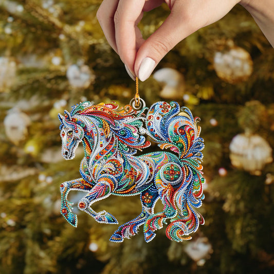 Bestchoo 2D Acrylic Ornament Majestic Spirit Horse