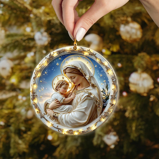 Bestchoo 2D Acrylic Ornament Holy Maternal Love