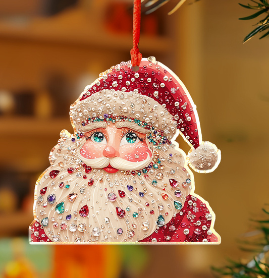 Bestchoo 2D Acrylic Ornament - Santa