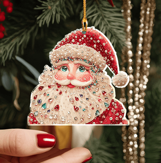 Bestchoo 2D Acrylic Ornament - Santa
