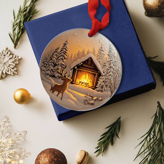 Bestchoo Acrylic Ornament Forest Friends