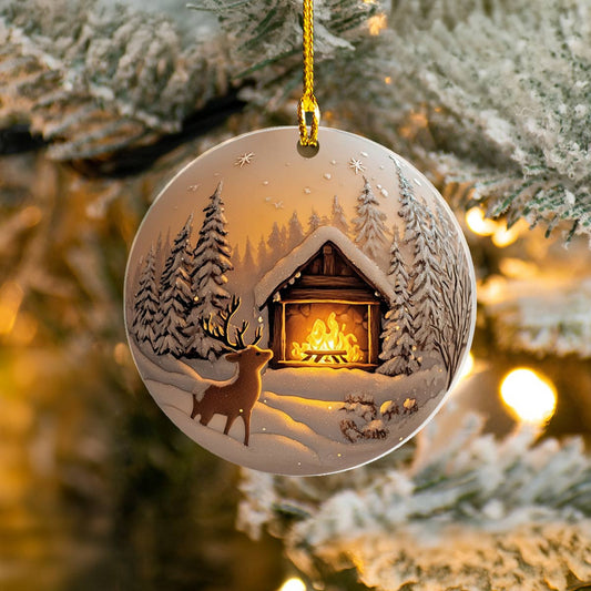 Bestchoo Acrylic Ornament Forest Friends