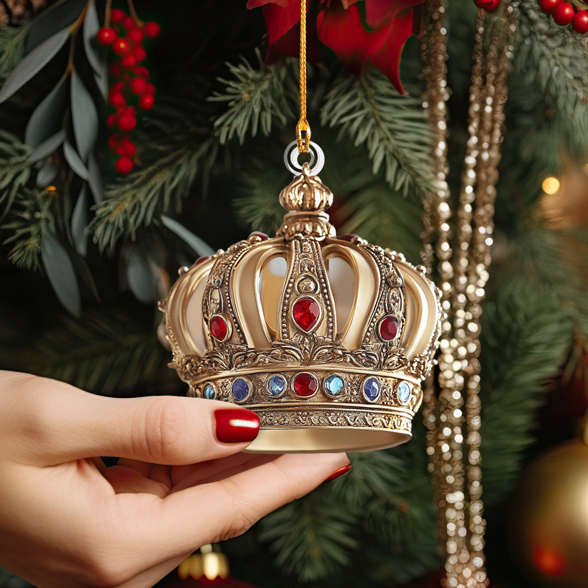 Bestchoo 2D Acrylic Ornament - Savior's Crown