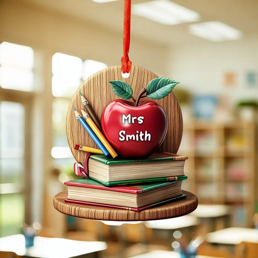 Bestchoo 2D Acrylic Ornament The Apple Of Knowledge