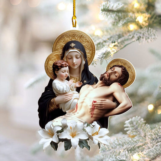 Bestchoo 2D Acrylic Ornament - Divine Embrace