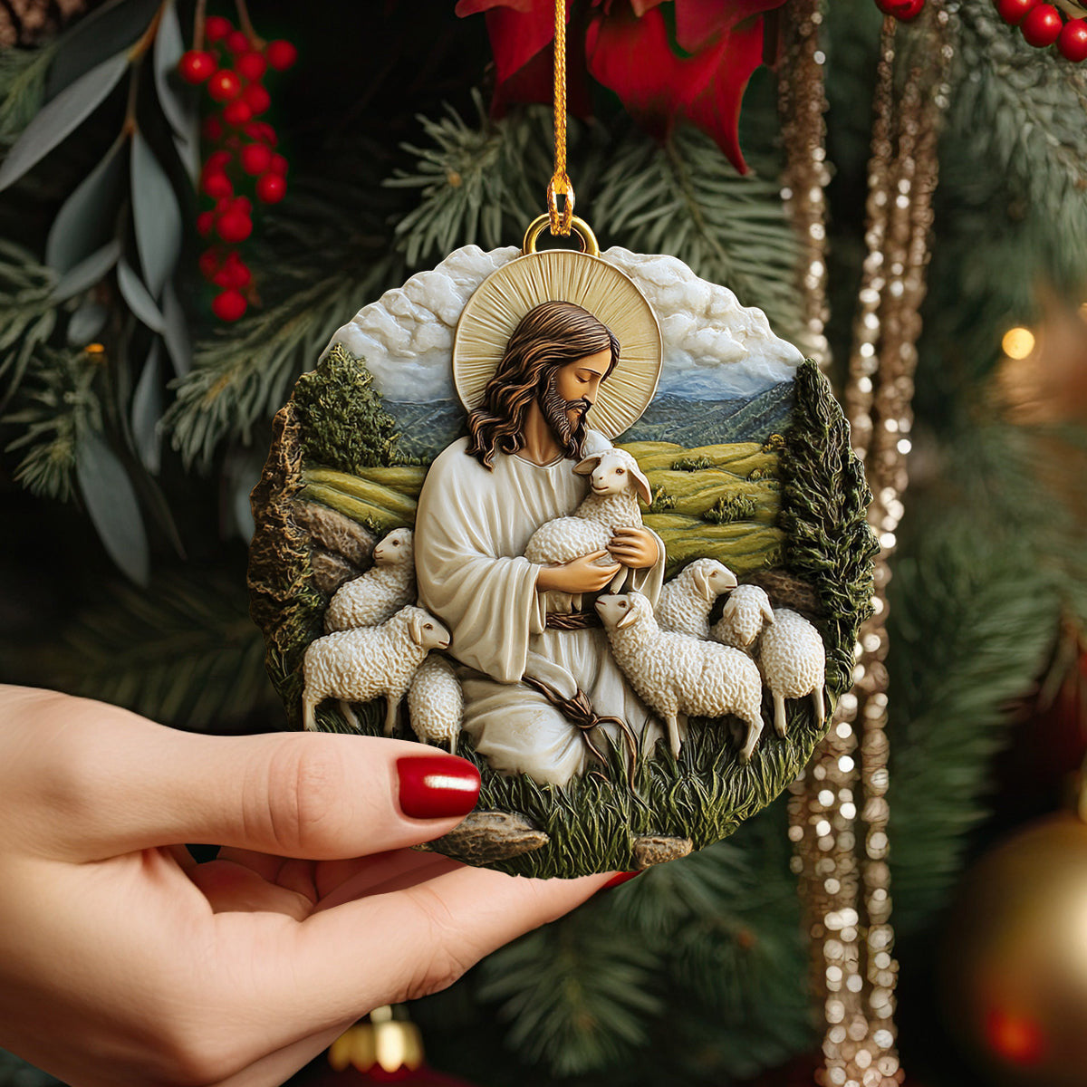 Bestchoo 2D Acrylic Ornament - The Good Shepherd