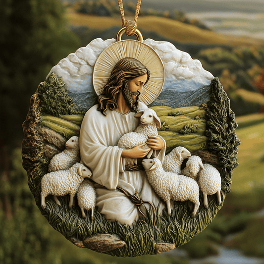 Bestchoo 2D Acrylic Ornament - The Good Shepherd
