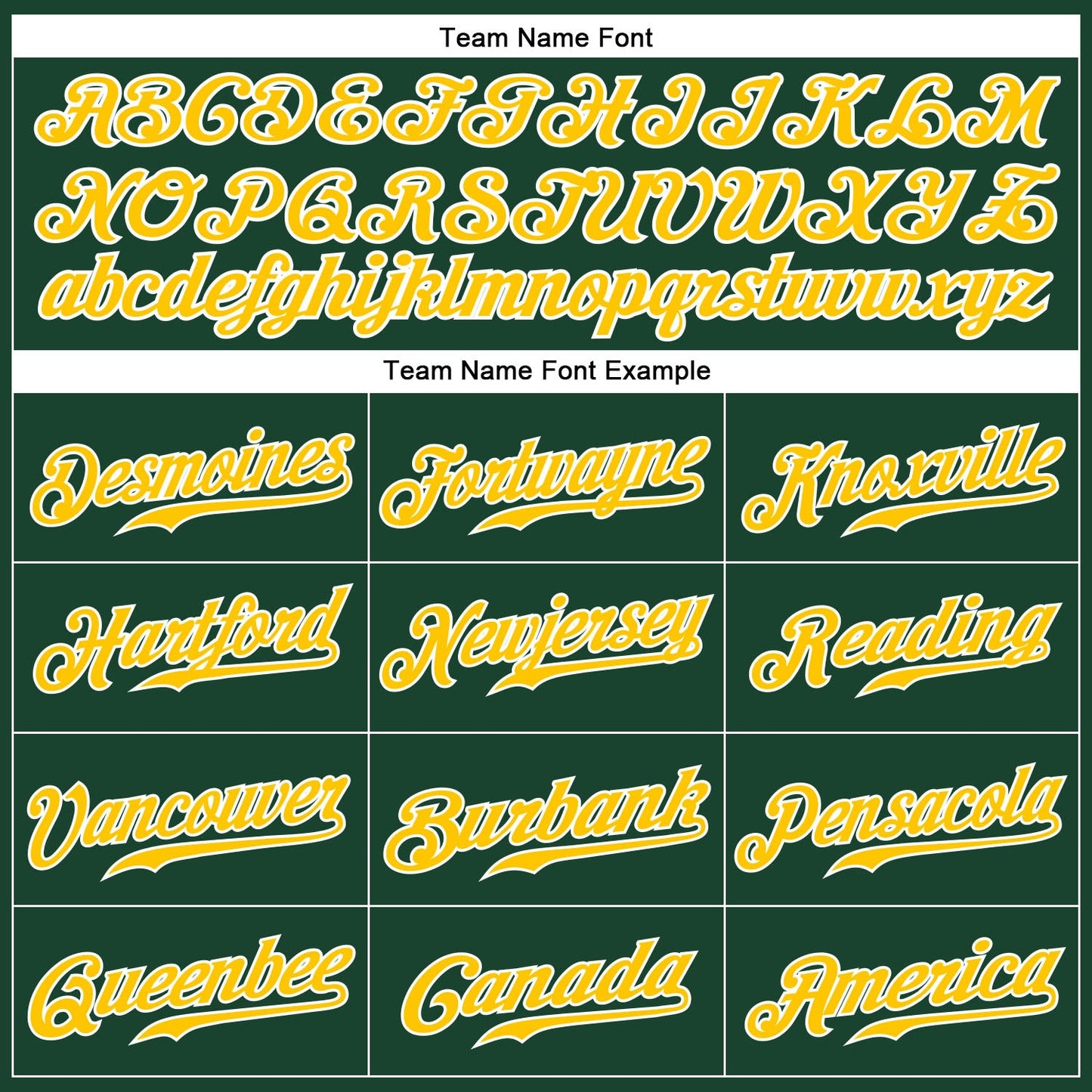 Custom Green White Pinstripe Gold-White Authentic Baseball Jersey