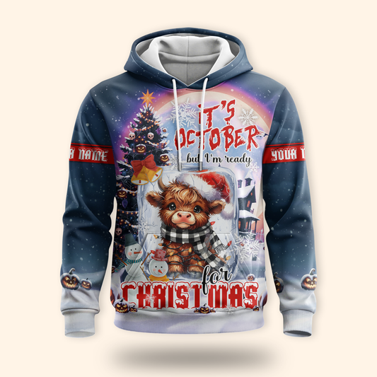 October's Christmas Cow Apparel, Custom Choo