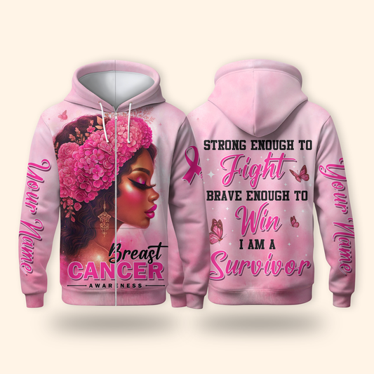 Personalized I Am A Suvivor, Custom Choo