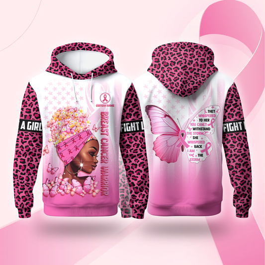 Breast Cancer Warrior Leopard - Survivor Breast Cancer Awareness Shirt
