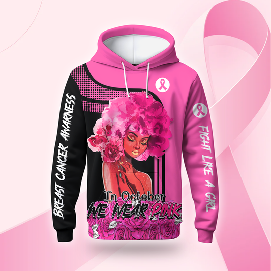 Breast Cancer Awareness Black Woman