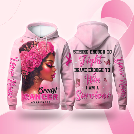 Personalized I Am A Suvivor, Custom Choo