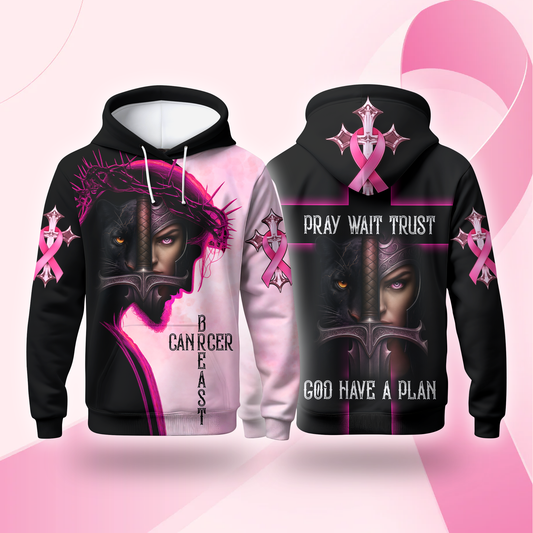 Custom Name Pink Panther Warrior Breast Cancer Awareness Outfit