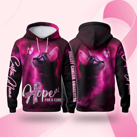 Hope For Cure - Breast Cancer Awareness Shirt
