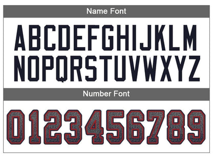 Custom Gray Navy-Red Drift Fashion Football Jersey
