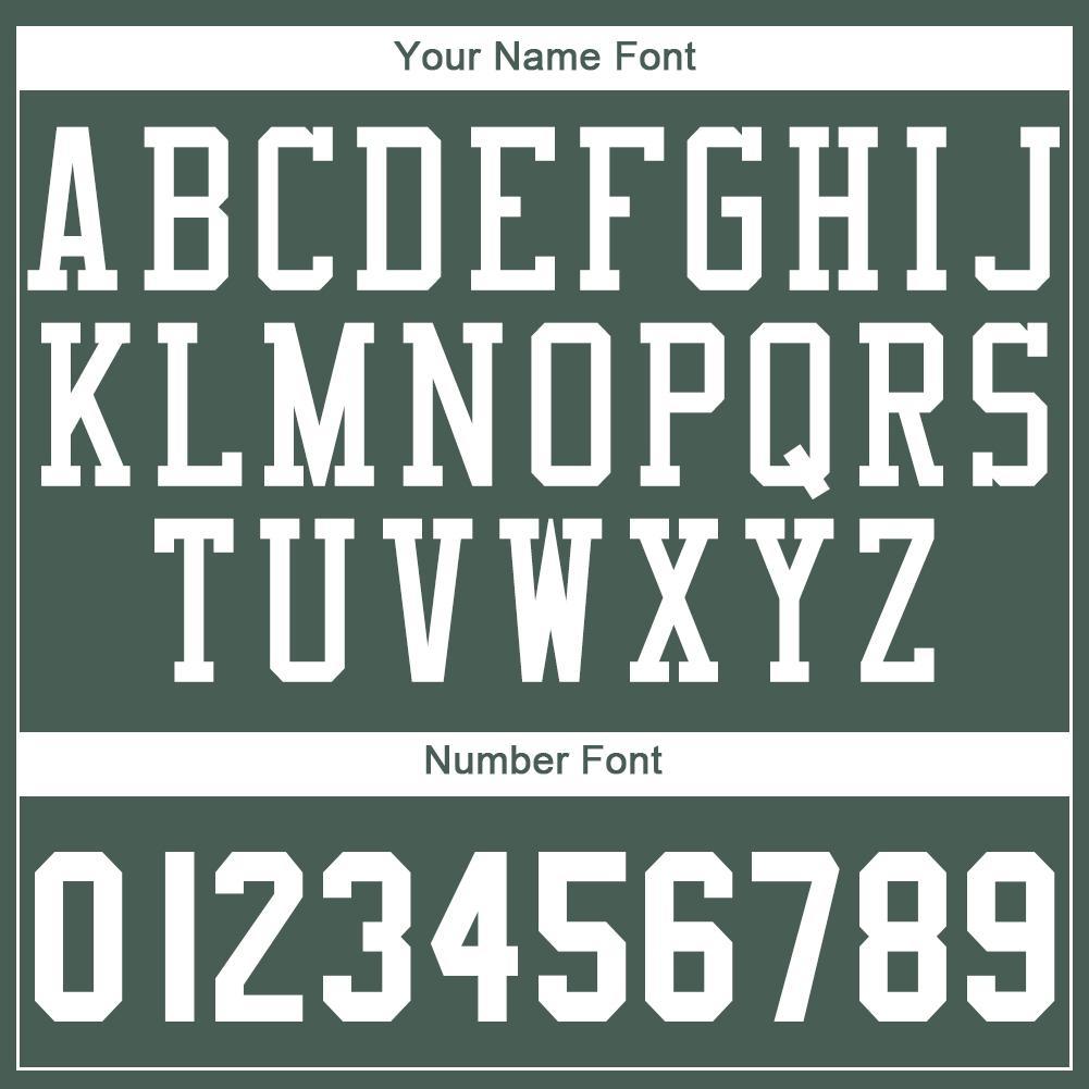 Custom Hunter Green White Round Neck Basketball Uniform Jersey