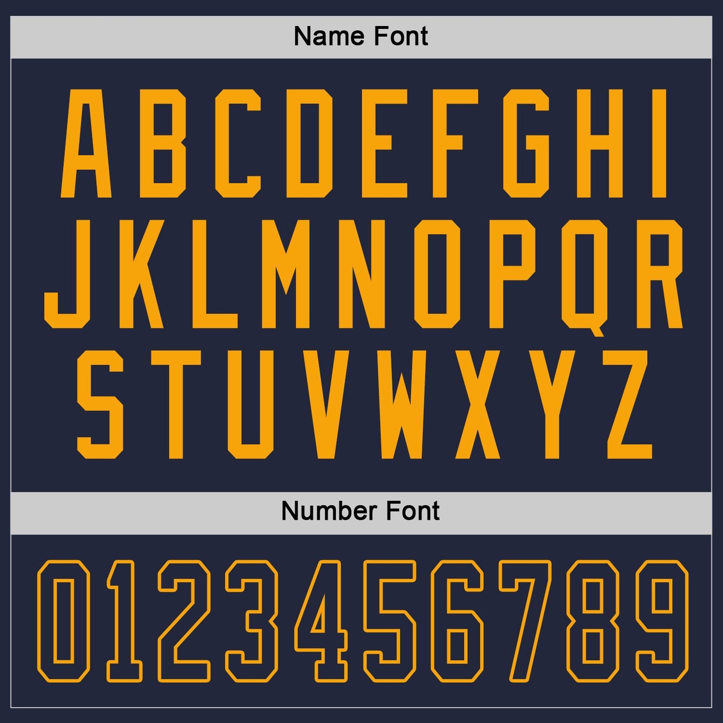 Custom Navy Navy-Gold Hockey Jersey
