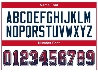 Custom Scarlet Navy-Gray Drift Fashion Football Jersey