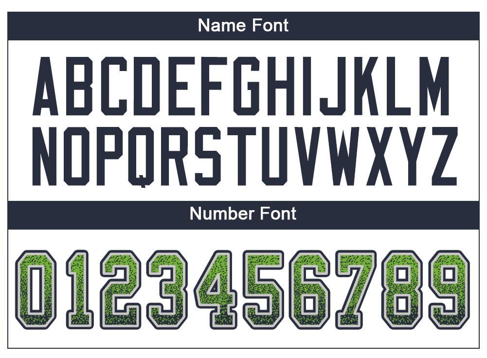 Custom Neon Green Navy-Gray Drift Fashion Football Jersey