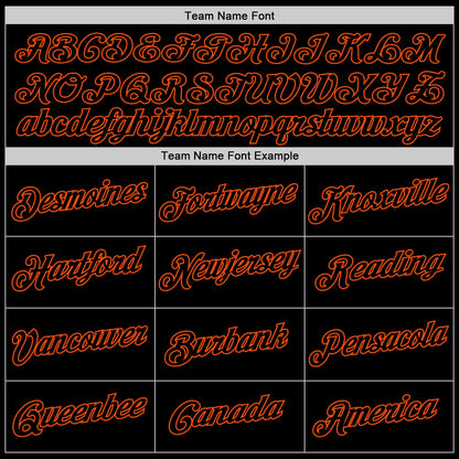 Custom Stitched White Black-Orange Split Fashion Sports Pullover Sweatshirt Hoodie