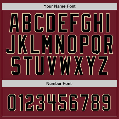 Custom Stitched Crimson Black-Cream Split Fashion Sports Pullover Sweatshirt Hoodie