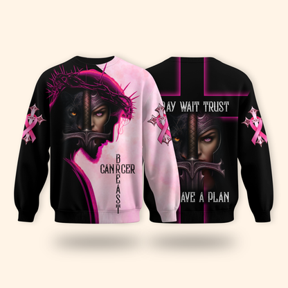 Custom Name Pink Panther Warrior Breast Cancer Awareness Outfit