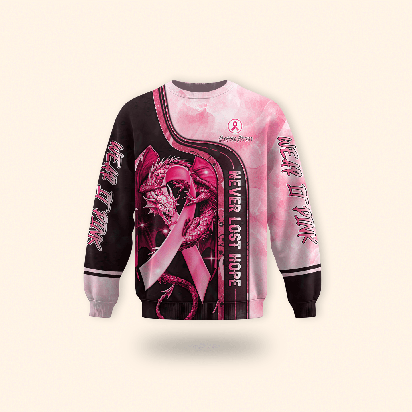 Warrior Dragon Breast Cancer Awareness  - Breast Cancer Awareness shirt