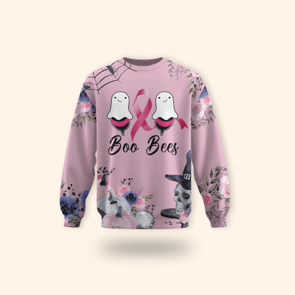 "Boo Bees" Ghost Halloween Awareness - Breast Cancer Awareness shirt