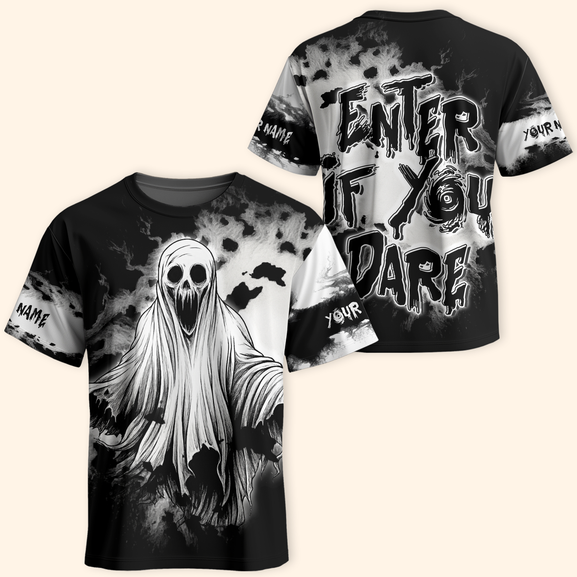 Haunted Spirit Custom Name shirt, Custom Choo