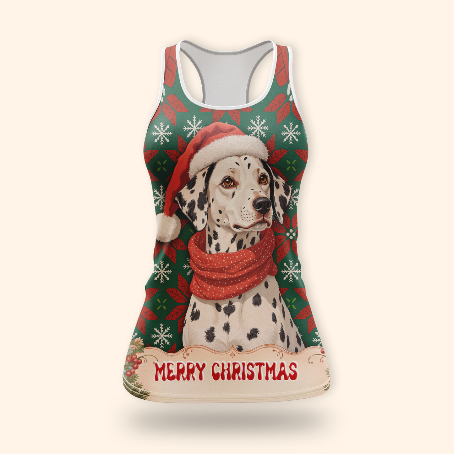 Personalized Dalmatian Hoodie – Christmas Dog Lover Gift