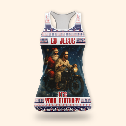 Go Jesus It’s Your Birthday Hoodie – Funny Christmas Zip Up Sweatshirt