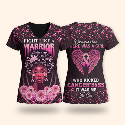 Fight Like A Warrior - Breast Cancer Awareness Shirt
