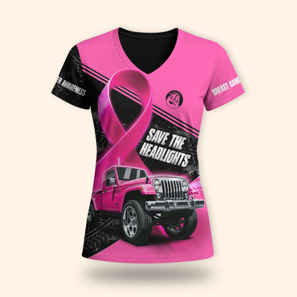 Save The Headlights - Survivor Breast Cancer Awareness Shirt