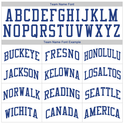 Custom White Royal-Gold Authentic Throwback Basketball Jersey